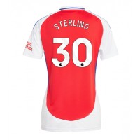 Arsenal Raheem Sterling #30 Hemmatröja Kvinnor 2024-25 Korta ärmar